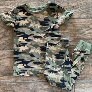 Old Navy Dino Camo Pajamas